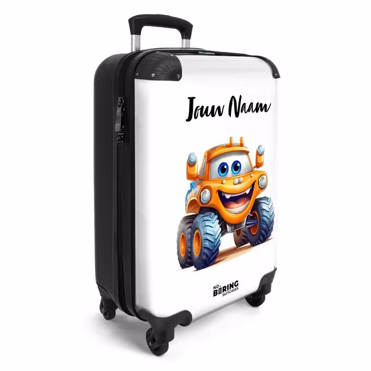 Koffer met naam - Martin monstertruck — 2