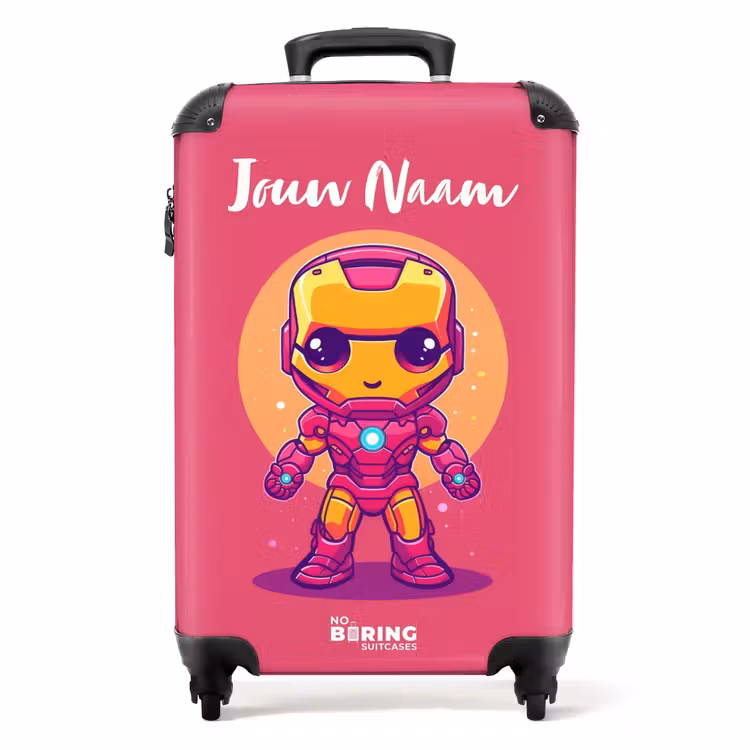 Koffer met naam - Roze ranger — 1