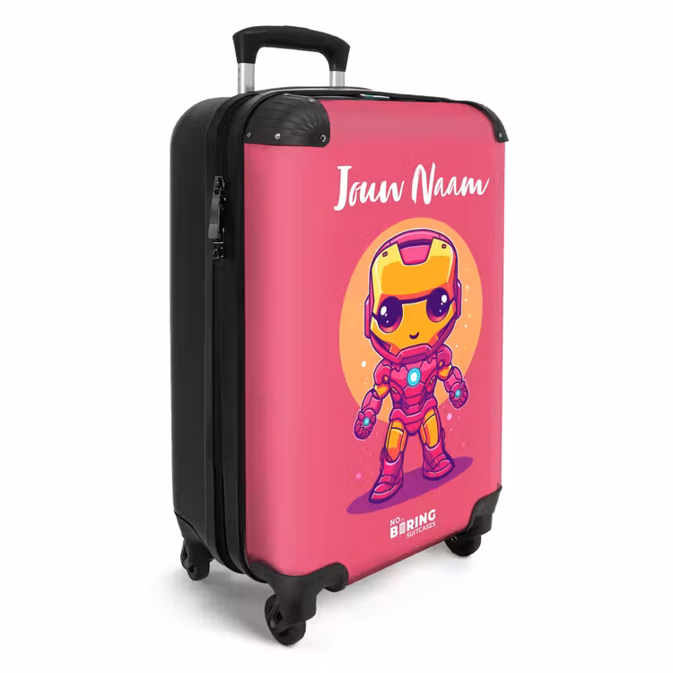 Koffer met naam - Roze ranger — 2