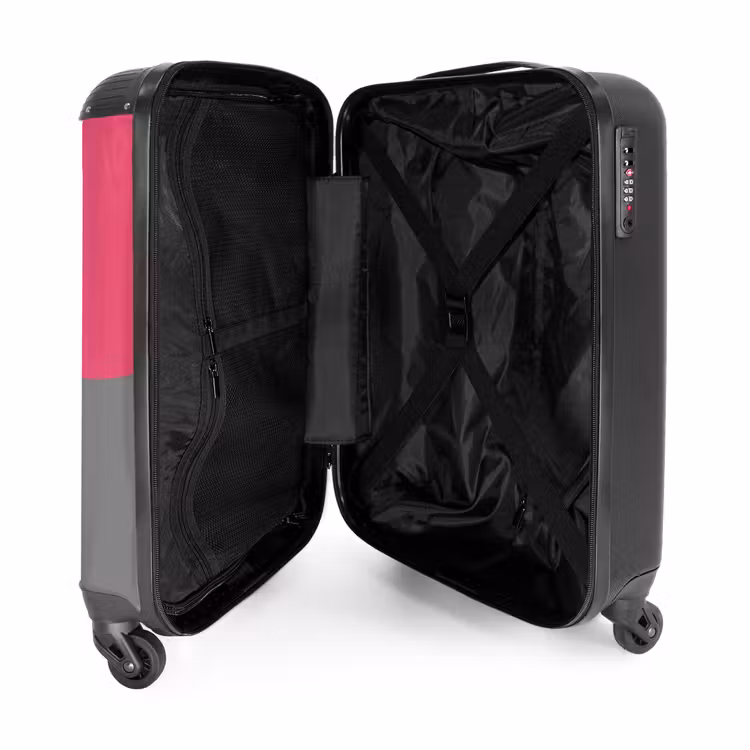 Koffer met naam - Roze ranger — 4