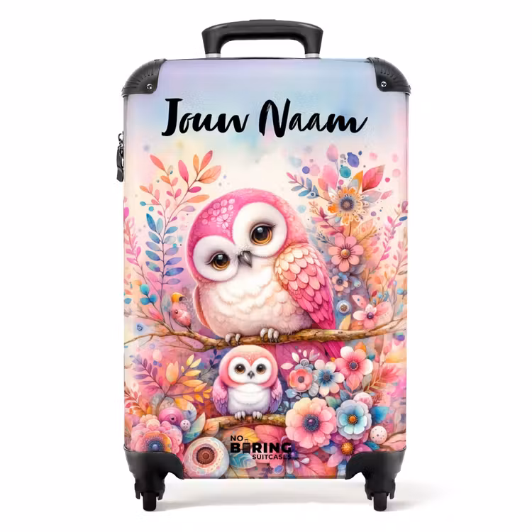 Koffer met naam - Roze Robijn — 1