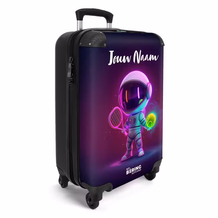 Koffer met naam - Space tennis — 2