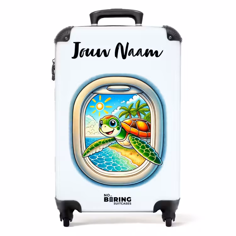 Koffer met naam - Tropic turtle — 1