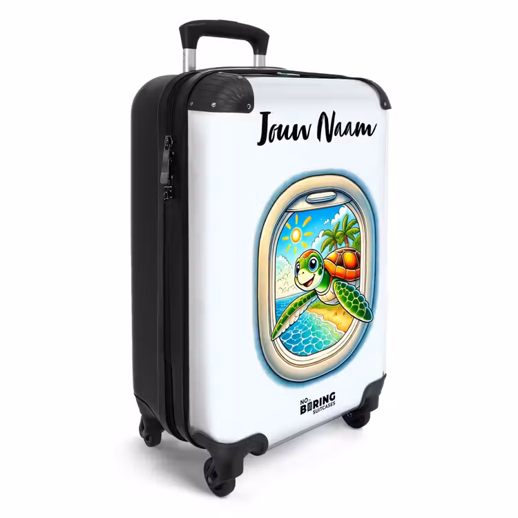 Koffer met naam - Tropic turtle — 2