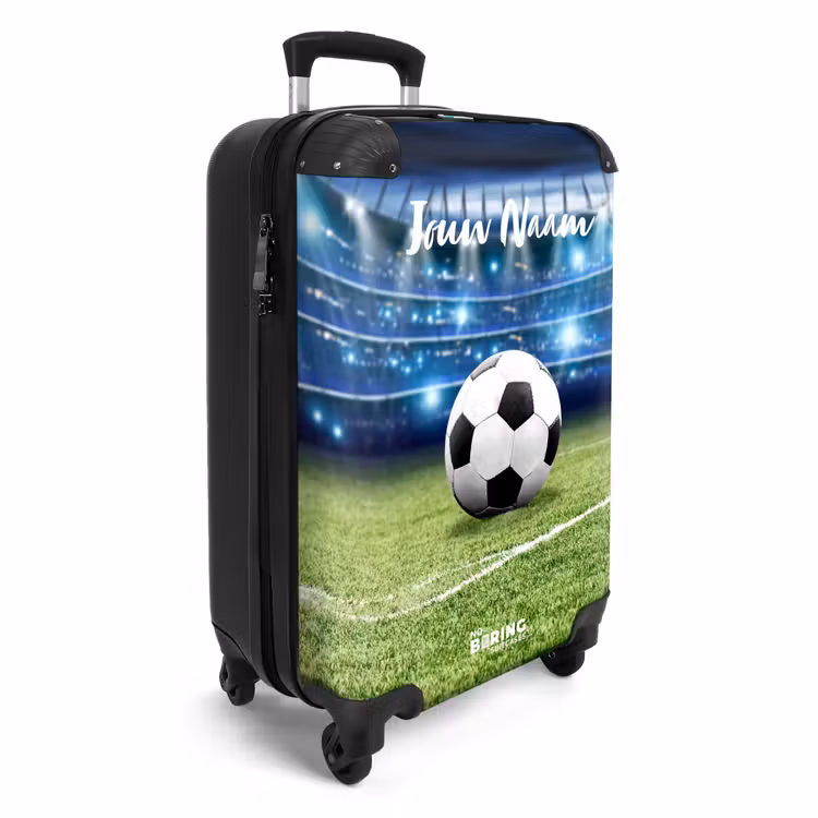 Koffer met naam - Voetbal spotlight — 2