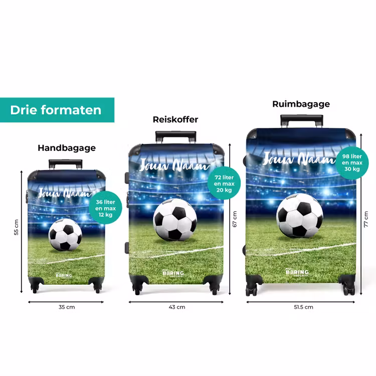 Koffer met naam - Voetbal spotlight — 8