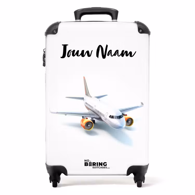 Koffer met naam - Witte wervelwind — 1