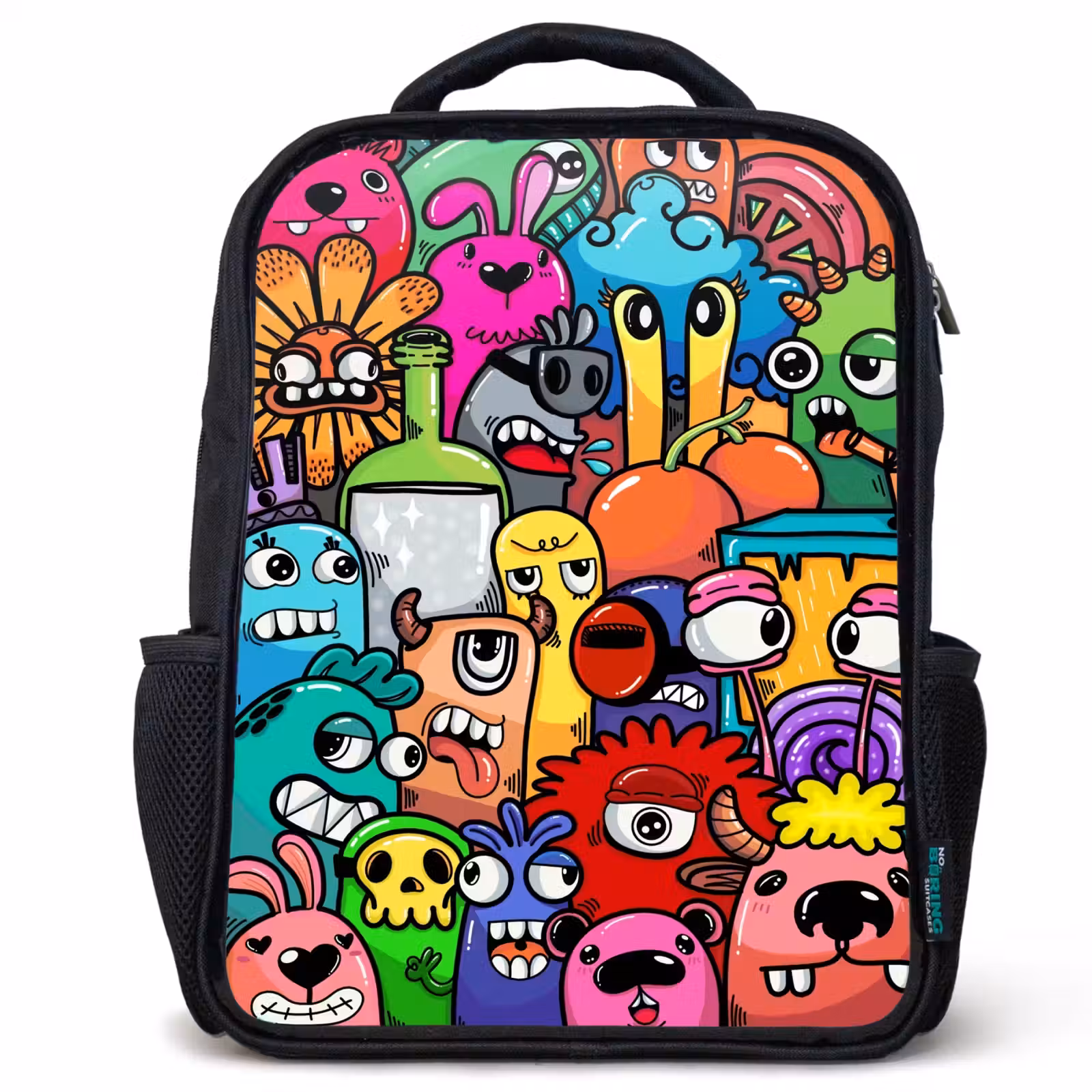 Kinderrugzak - Zwart - Monster met 1 Oog — 1