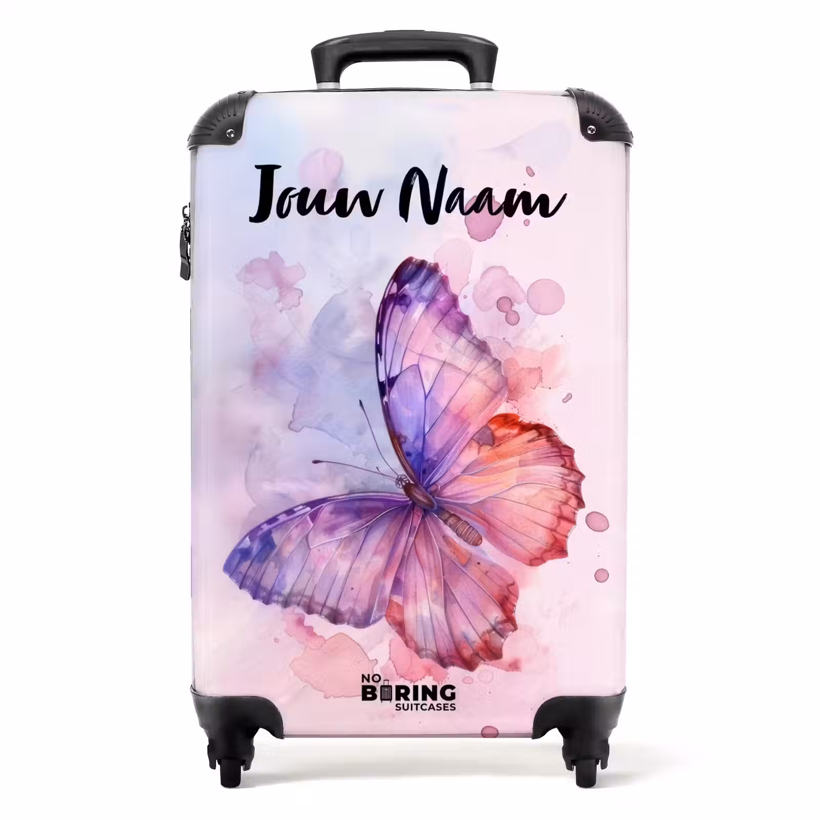 Koffer met naam - Aquarel aurora — 1