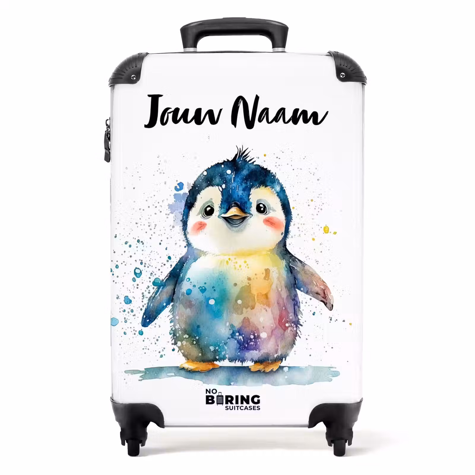 Koffer met naam - Picasso pinguïn — 1