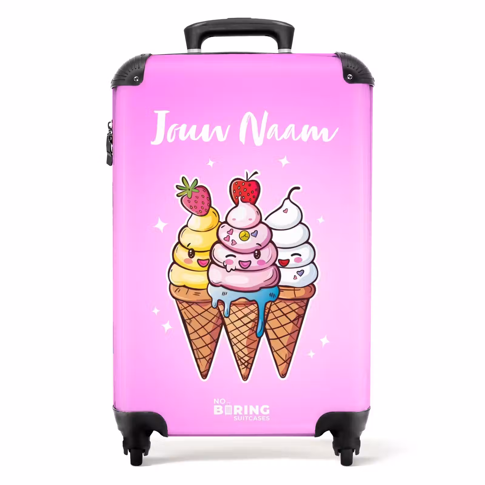 Koffer met naam - Smeltende swirls — 1