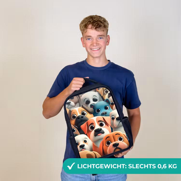 Kinderrugzak - Zwart - Hondsdolheid — 2