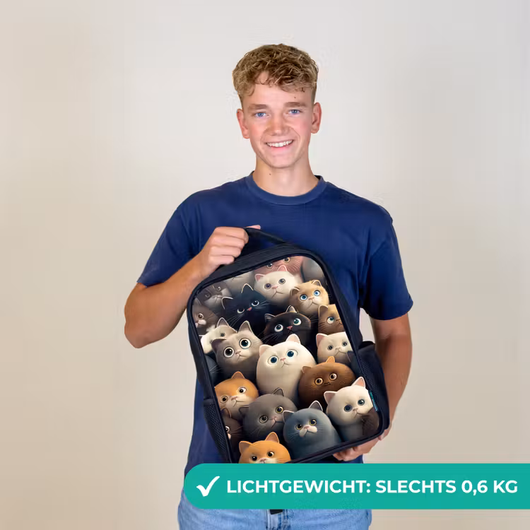 Kinderrugzak - Zwart - Kattigheid — 2