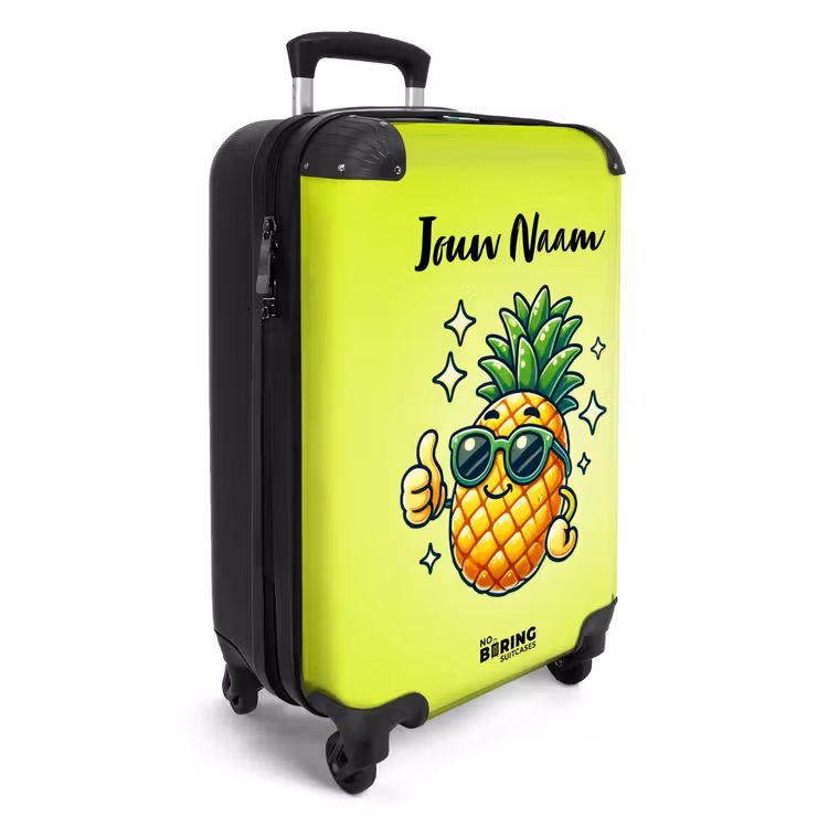 Koffer met naam - Ahmed ananas — 2