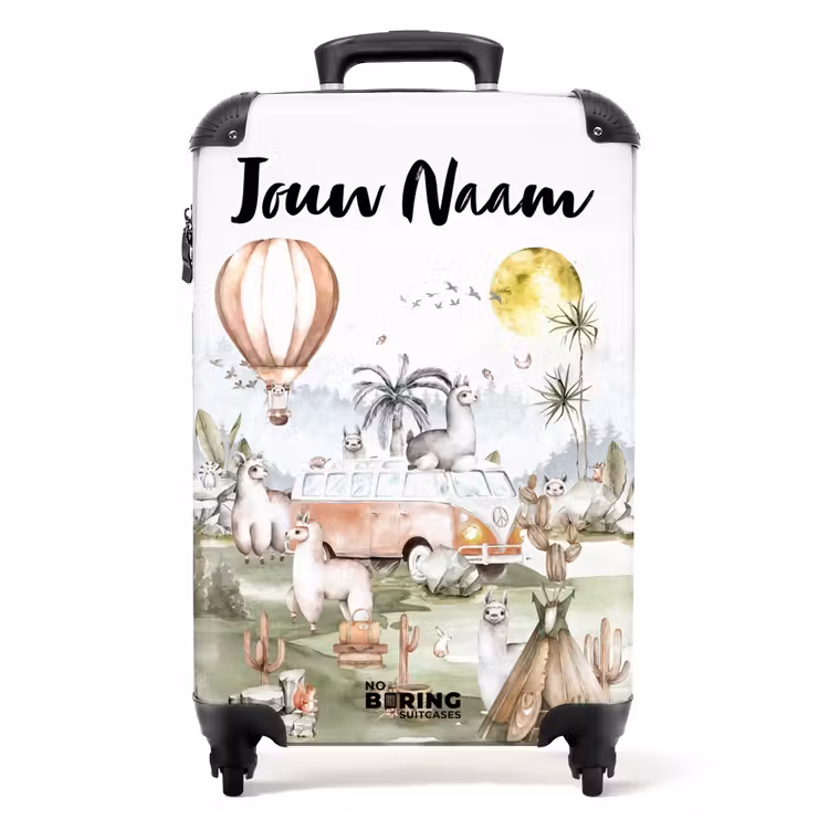 Koffer met naam - Alpaca avontuur — 1