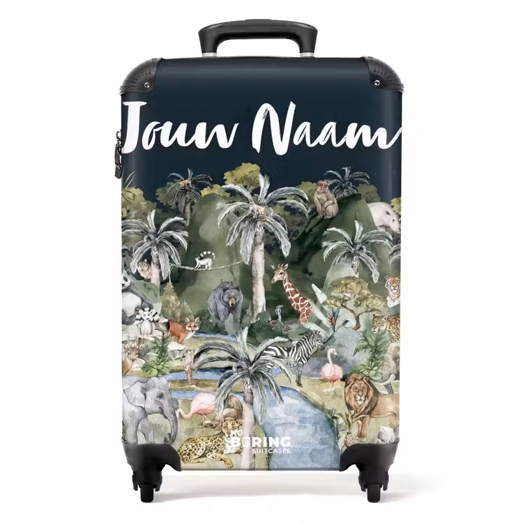 Koffer met naam - Jungle in de maneschijn — 1