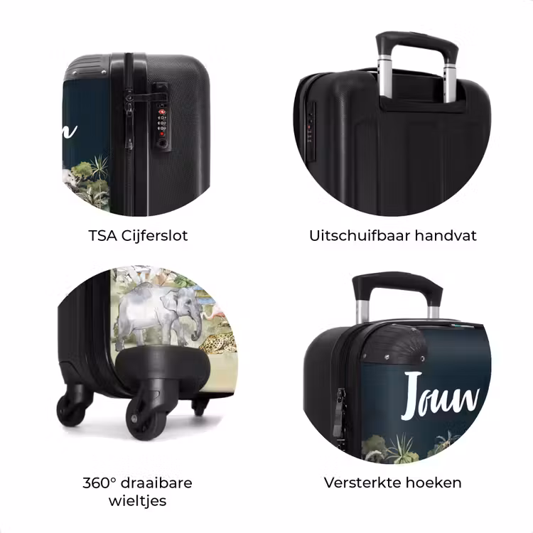 Koffer met naam - Jungle in de maneschijn — 7