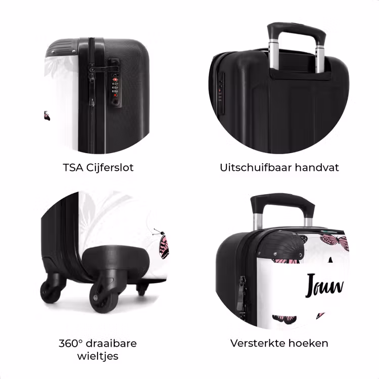 Koffer met naam - Vlinderzee — 7