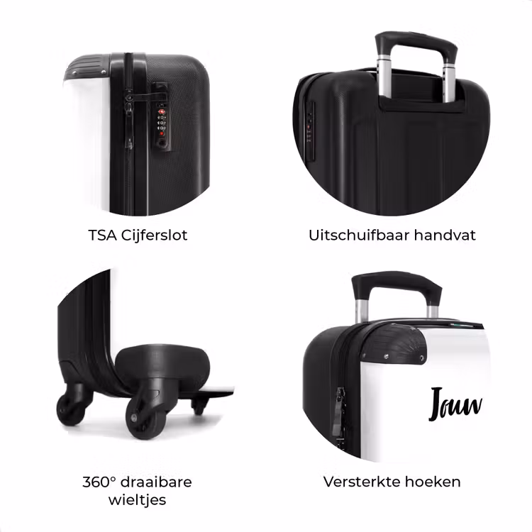 Koffer met naam - Vlinderzwerm — 7