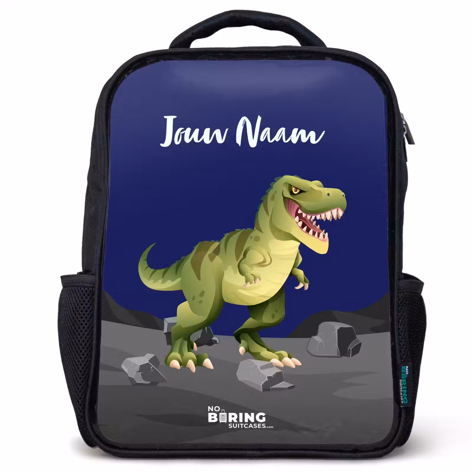 Kinderrugzak - Zwart - Tjibbe T-Rex — 1