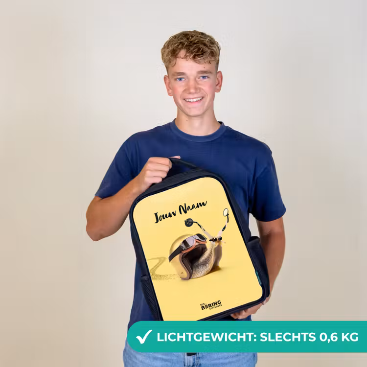 Kinderrugzak - Zwart - Escar-Go - Geel — 2