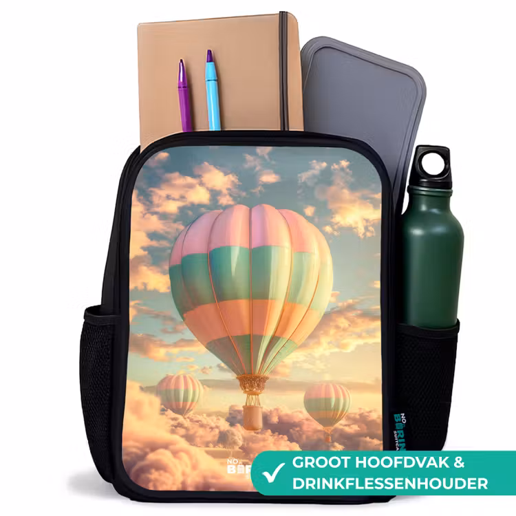 Kinderrugzak - Zwart - Pastel skyliner — 4