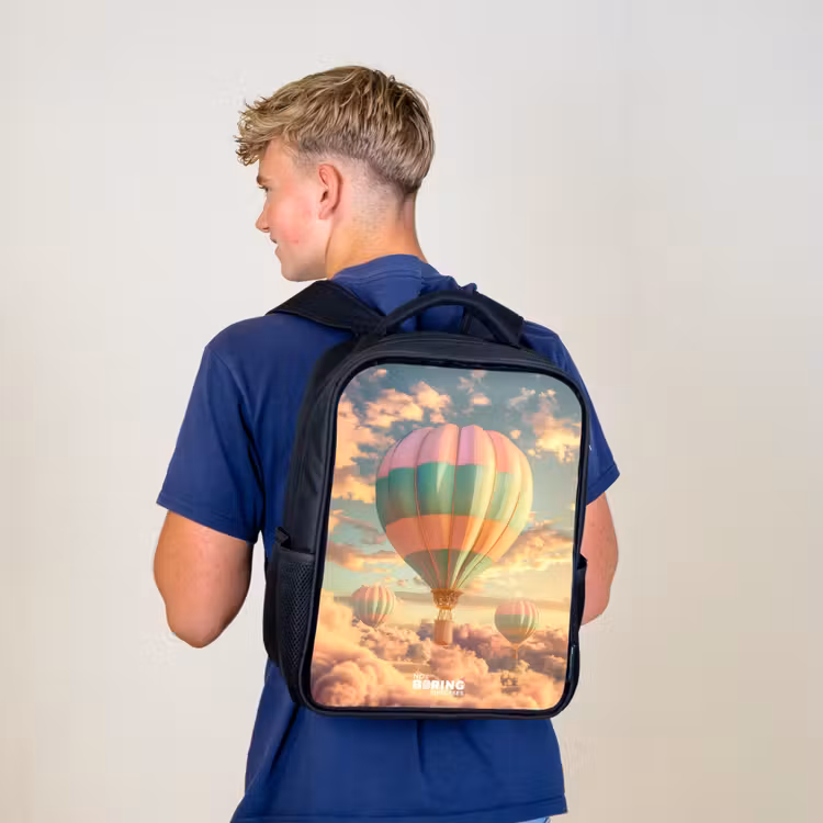 Kinderrugzak - Zwart - Pastel skyliner — 6