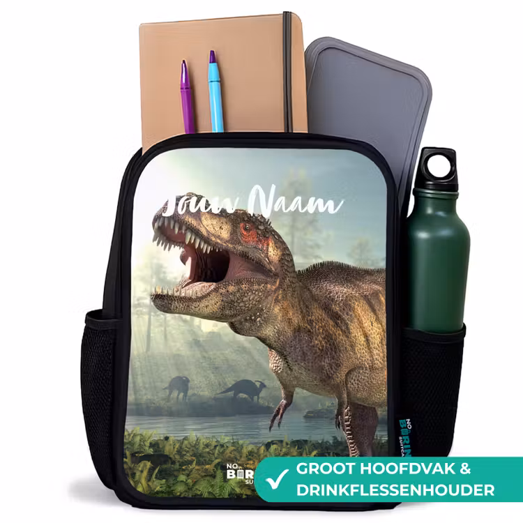 Kinderrugzak - Zwart - Thijs Tyrannosaurus β 4