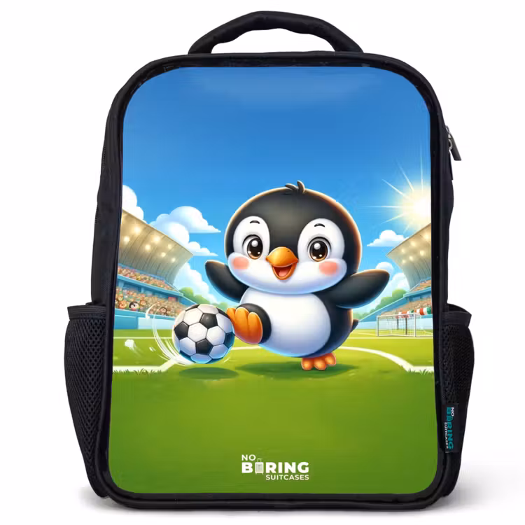 Kinderrugzak - Zwart - Penalty pinguïn — 1