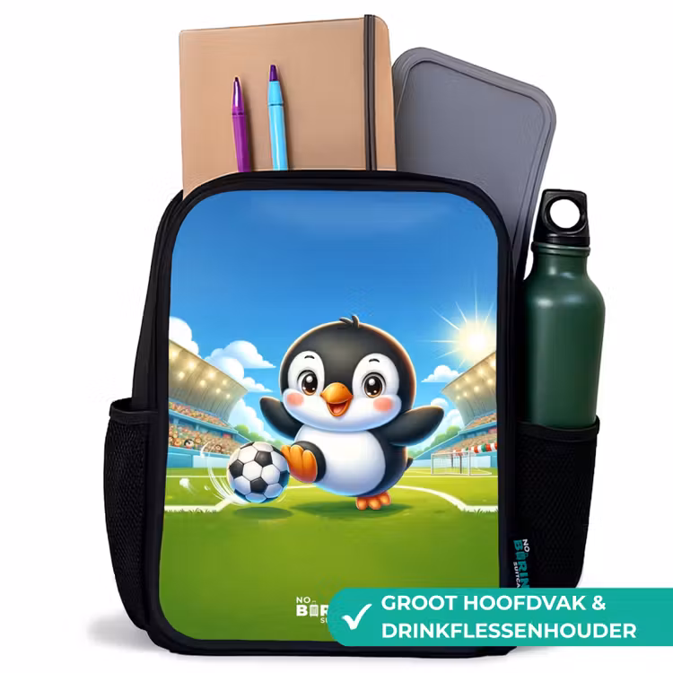 Kinderrugzak - Zwart - Penalty pinguïn — 4