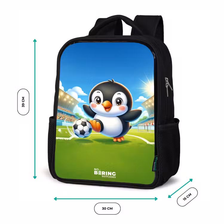Kinderrugzak - Zwart - Penalty pinguïn — 5