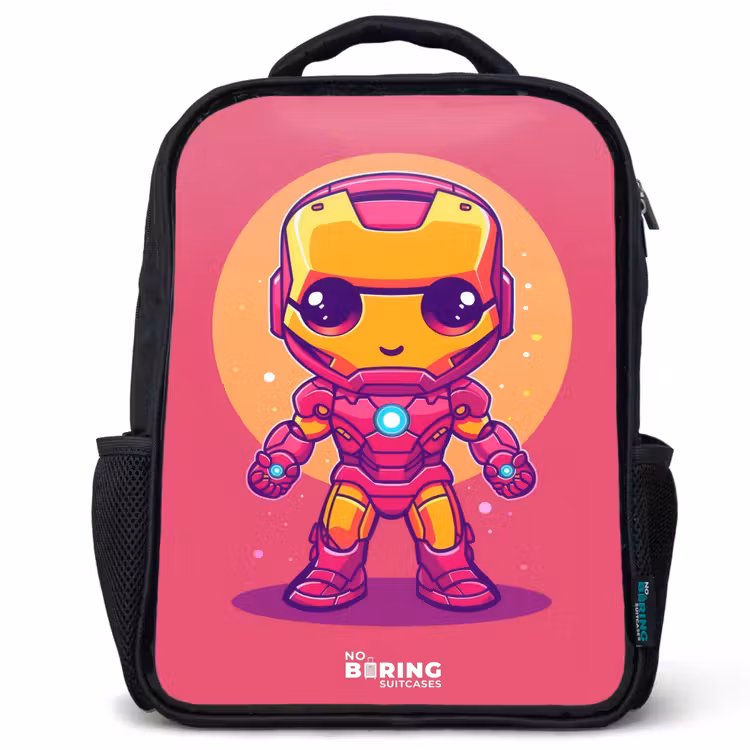 Kinderrugzak - Zwart - Roze ranger — 1