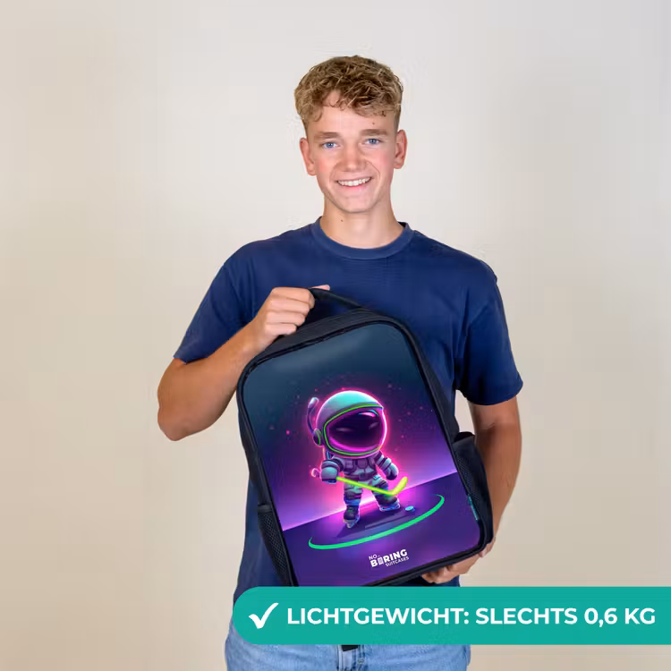 Kinderrugzak - Zwart - Space hockey — 2