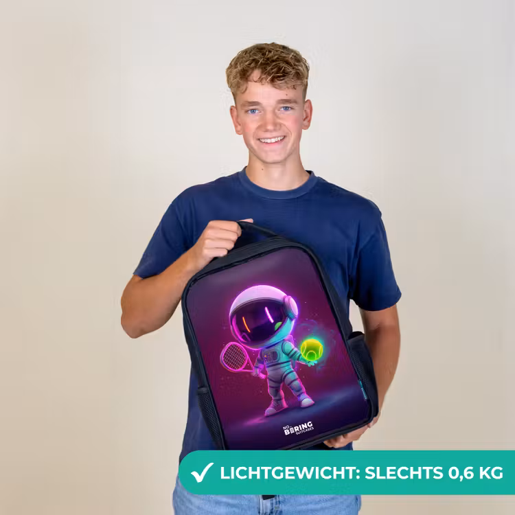 Kinderrugzak - Zwart - Space tennis — 2
