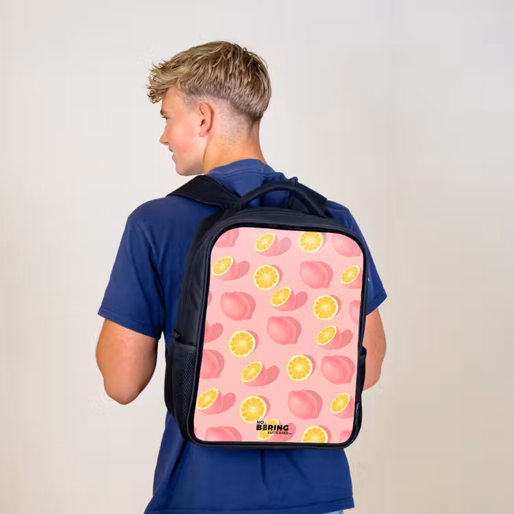 Kinderrugzak - Zwart - Pink limoncello — 6