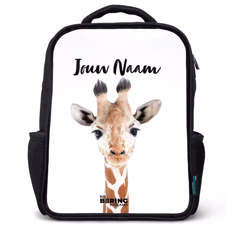 Kinderrugzak - Zwart - Gerrie Giraffe — 1