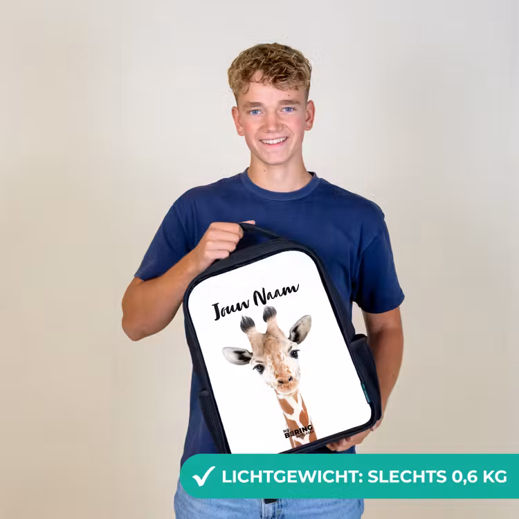 Kinderrugzak - Zwart - Gerrie Giraffe — 2