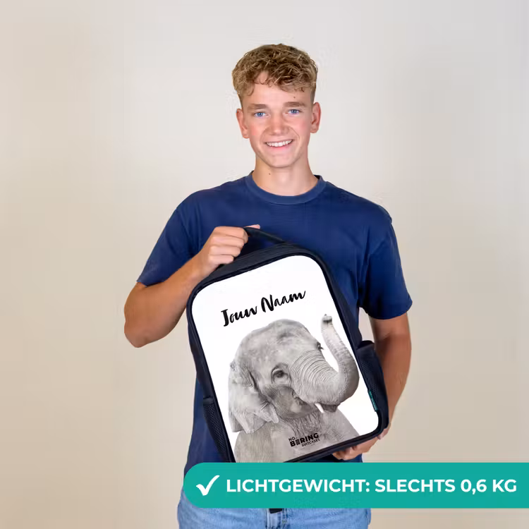 Kinderrugzak - Zwart - Oscar Olifant — 2