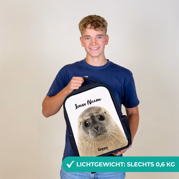 Kinderrugzak - Zwart - Zyon Zeehond — 2