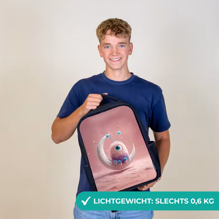 Kinderrugzak - Zwart - Maanwachter met één oog — 2