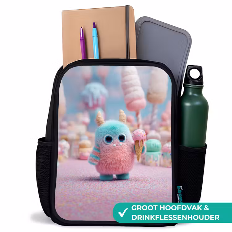 Kinderrugzak - Zwart - Monsterlijk zoet avontuur — 4