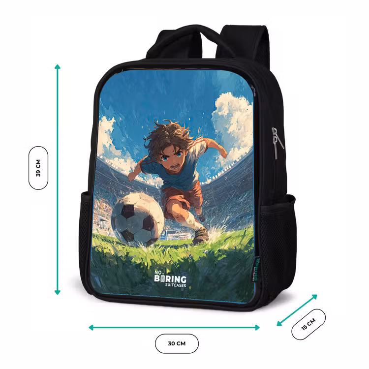 Kinderrugzak - Zwart - Stadion - Voetbal - Jongen β 5