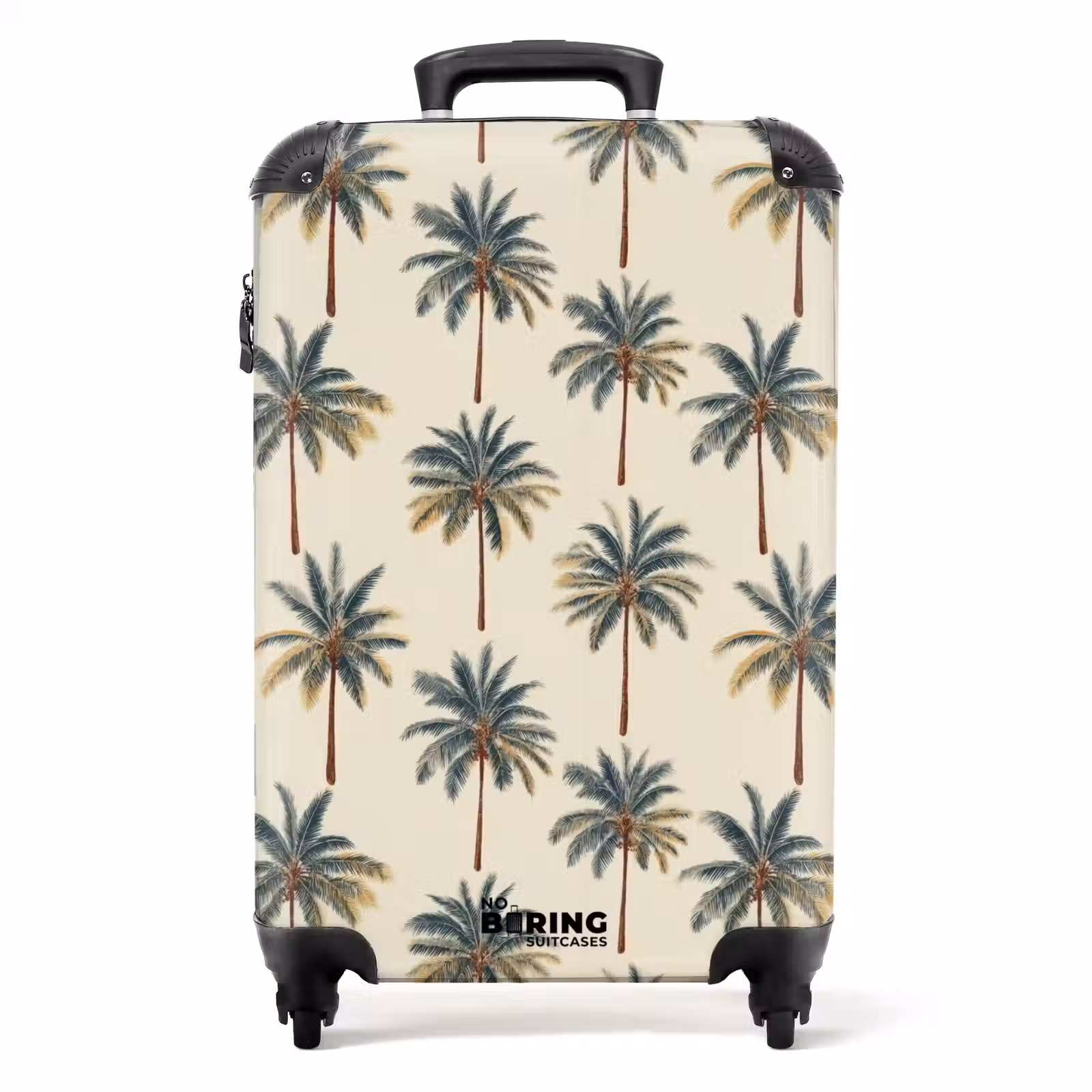 Koffer - Palmbomen - Tropisch - Groen — 1