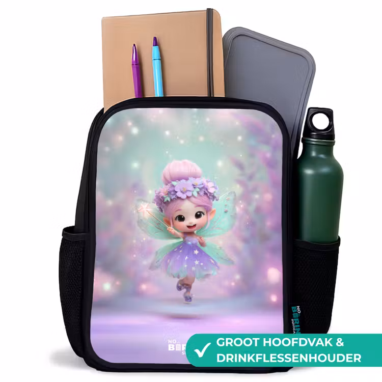 Kinderrugzak - Zwart - Elf - Tover - Magisch — 4