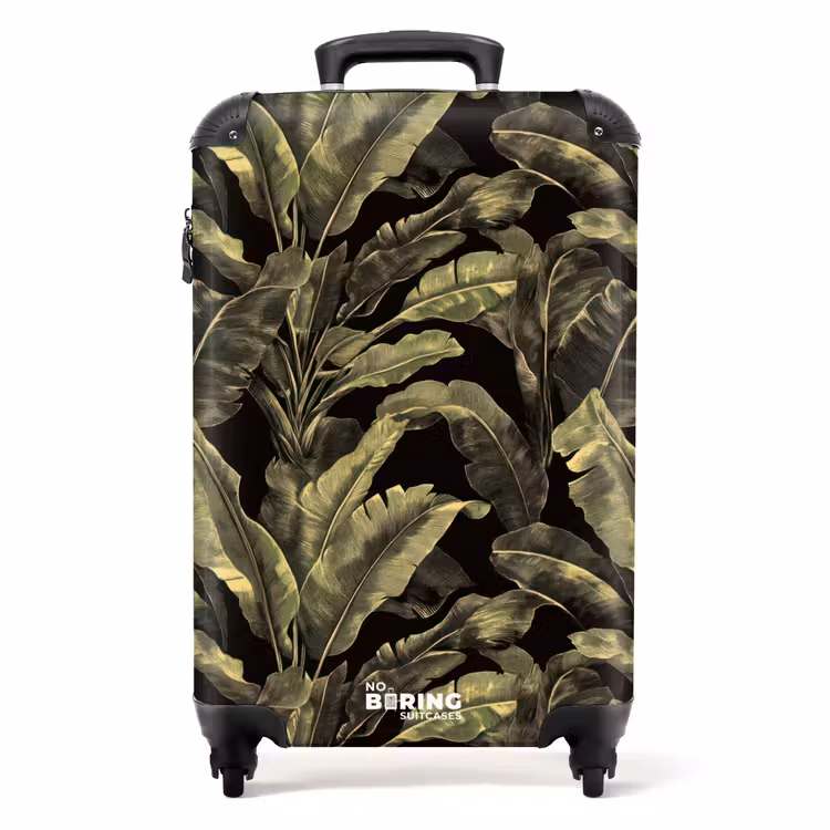 Koffer - Botanisch - Bladeren - Groen — 1