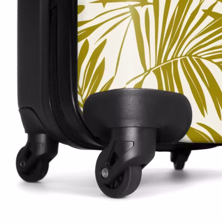Koffer - Palmblad - Patroon - Groen — 6