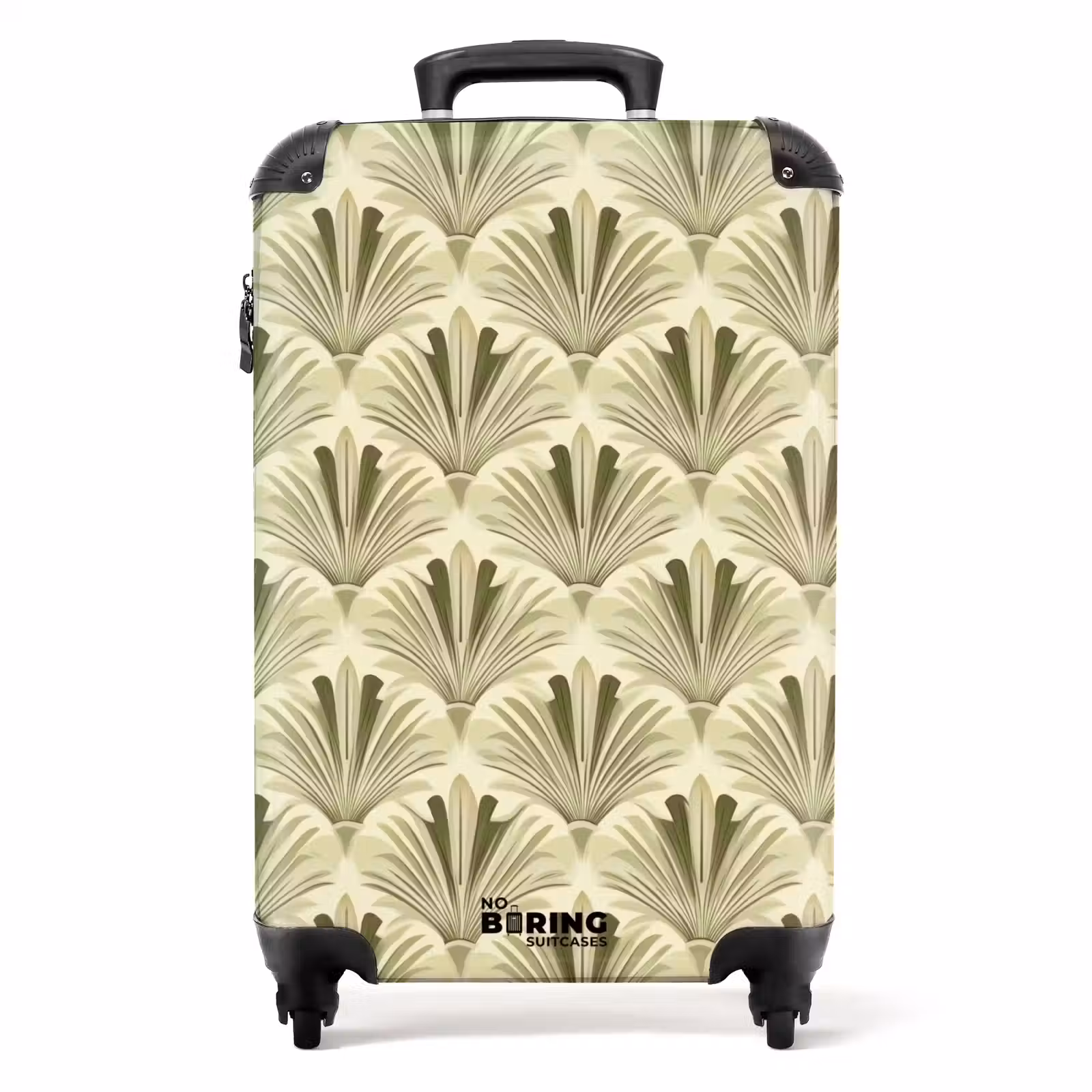 Koffer - Klassiek - Waaier - Groen — 1