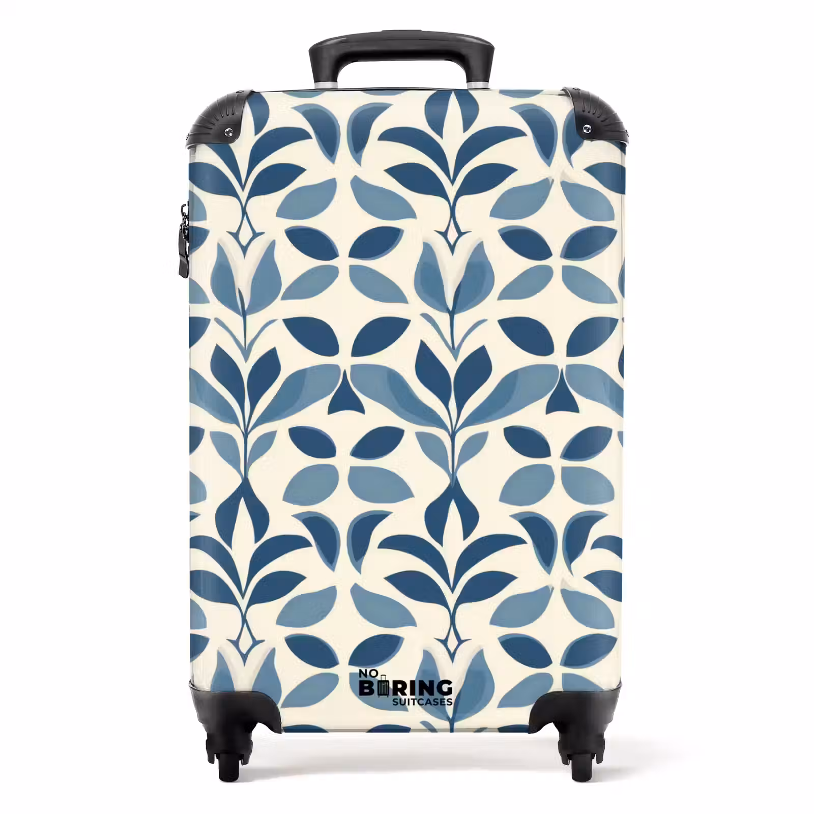 Koffer - Flora - Modern - Blauw — 1