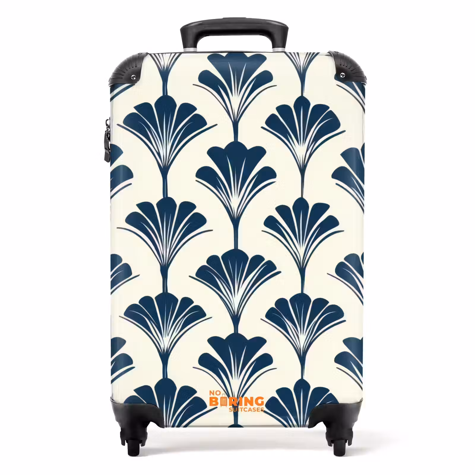 Koffer - Klassiek - Motief - Blauw — 1