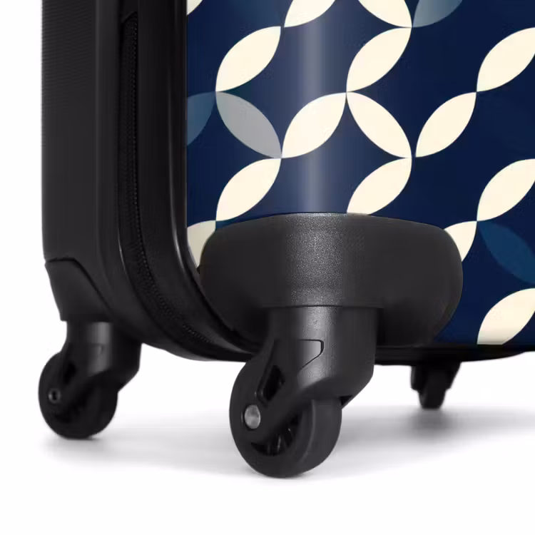 Koffer - Abstract - Patroon - Blauw — 6